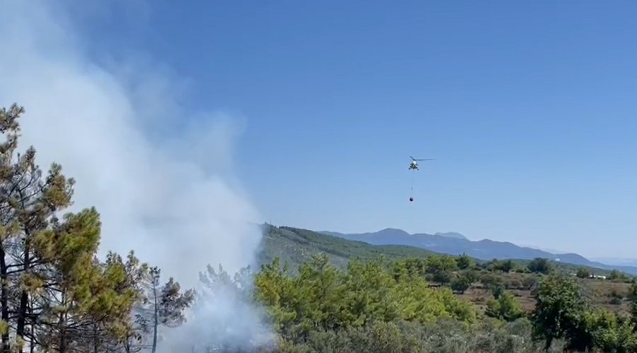 Alanya’daki Orman Yangını Karadan Ve Havadan Müdahaleyle Büyümeden Söndürüldü