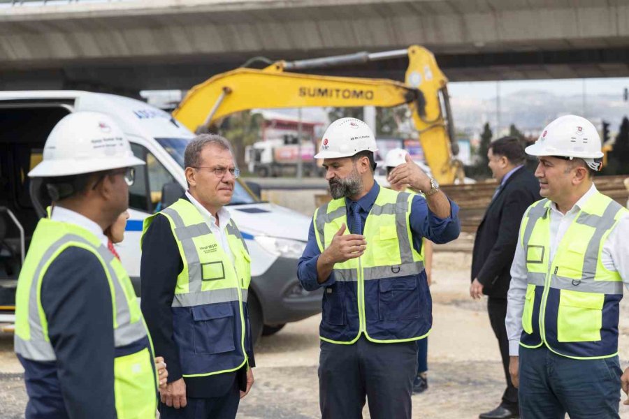 Başkan Seçer: "mersin’in Doğu Girişinde Trafik Sorunu Ortadan Kalkmış Olacak"