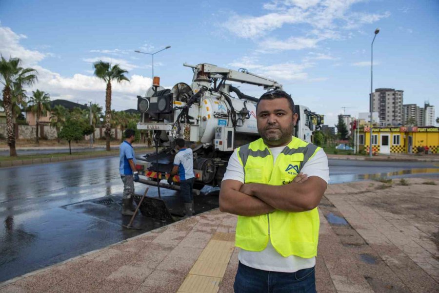 Yağmursuyu Timleri Şiddetli Yağış İle Birlikte Teyakkuza Geçti