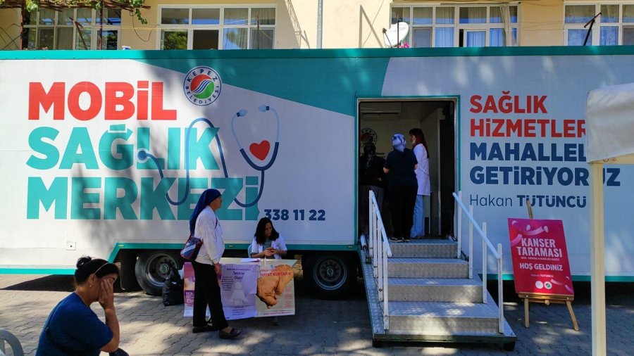 Kepez’in Mobil Hizmetleri İbradı’da