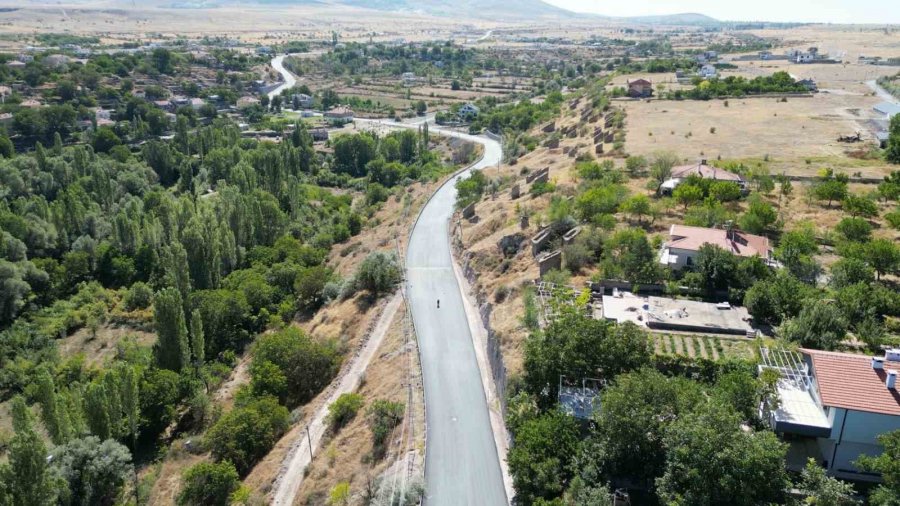 Güzelköy Ve Gesi Kayabağ Mahallesi Bağlantı Yolu Tamamlandı