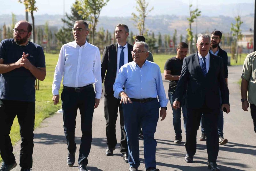 Başkan Büyükkılıç: "millet Bahçesi’nde Sona Yaklaştık, Gün Sayıyoruz"