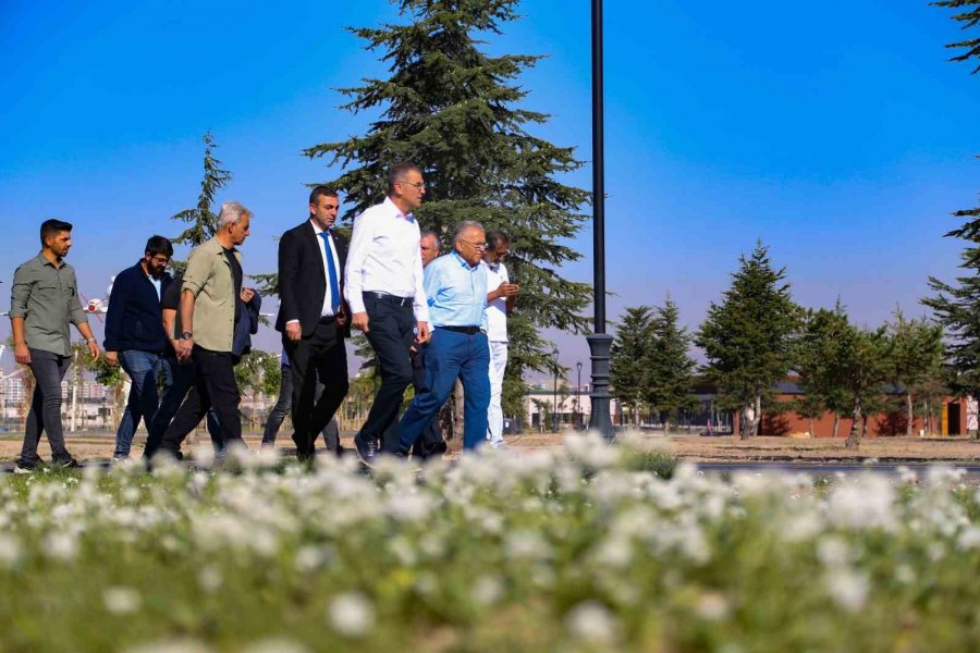 Başkan Büyükkılıç: "millet Bahçesi’nde Sona Yaklaştık, Gün Sayıyoruz"