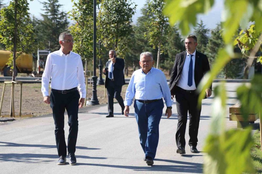 Başkan Büyükkılıç: "millet Bahçesi’nde Sona Yaklaştık, Gün Sayıyoruz"