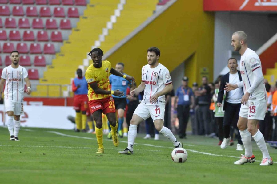 Trendyol Süper Lig: Kayserispor: 1 - Gaziantep Fk: 0 (ilk Yarı)