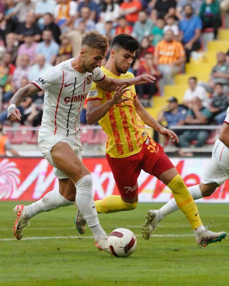 Trendyol Süper Lig: Kayserispor: 1 - Gaziantep Fk: 0 (ilk Yarı)