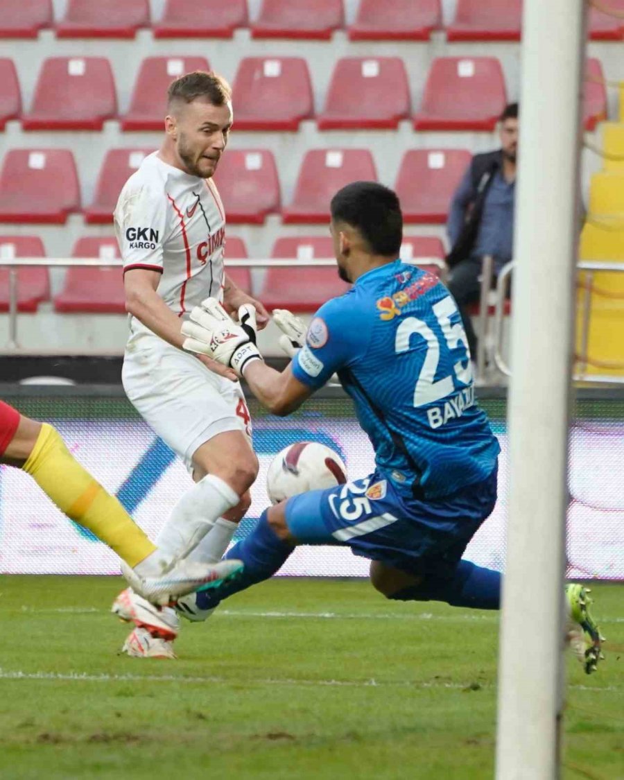 Trendyol Süper Lig: Kayserispor: 1 - Gaziantep Fk: 0 (ilk Yarı)