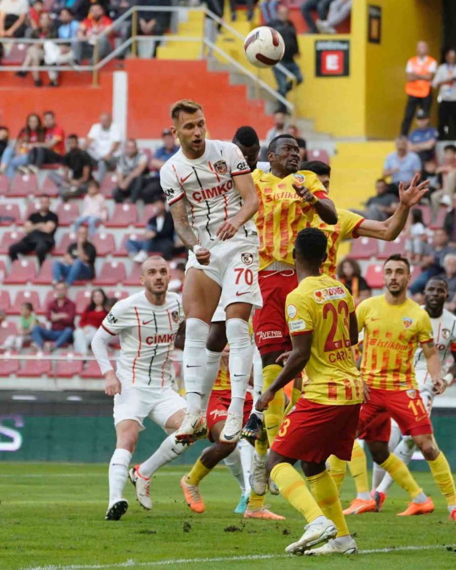 Trendyol Süper Lig: Kayserispor: 1 - Gaziantep Fk: 0 (ilk Yarı)