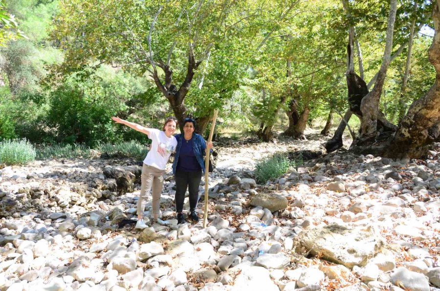 Antalya’da Üzümdere Irmağı Kurudu