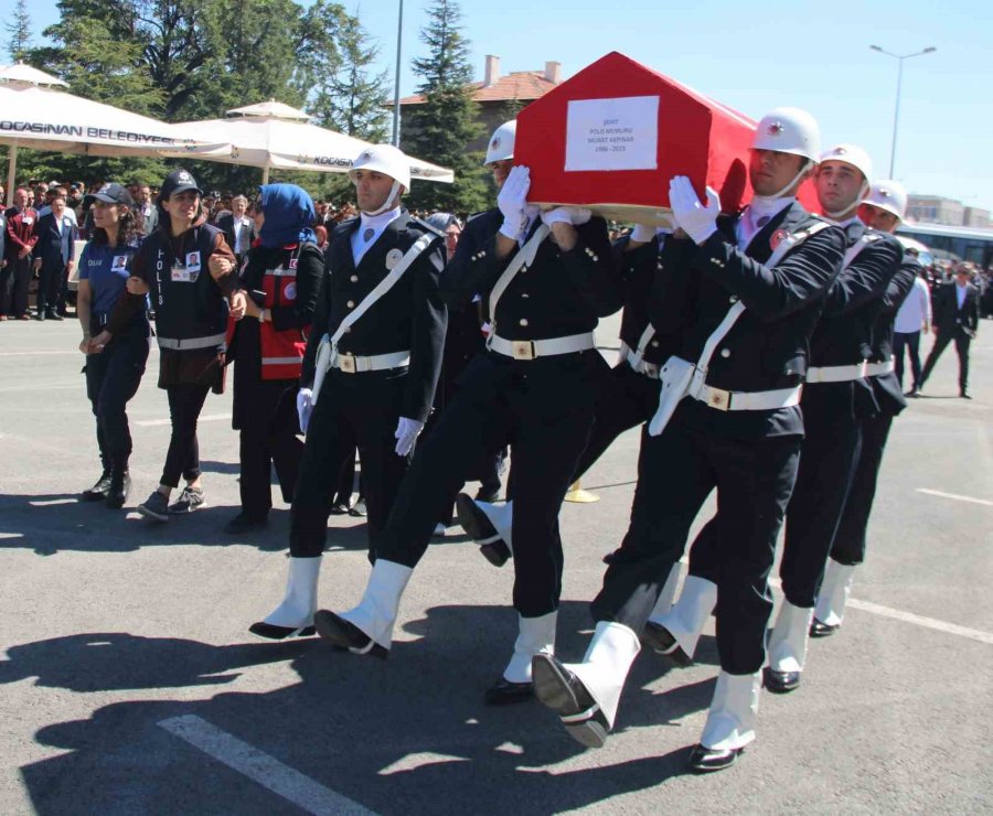 Şehit Polis Akpınar İçin Tören Düzenlendi