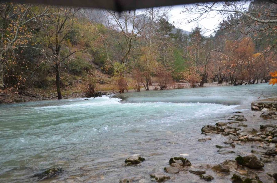 Antalya’da Üzümdere Irmağı Kurudu