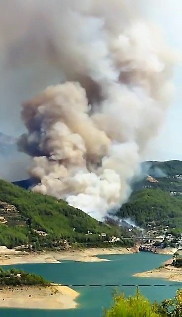 Alanya’daki Orman Yangını Kontrol Altına Alındı