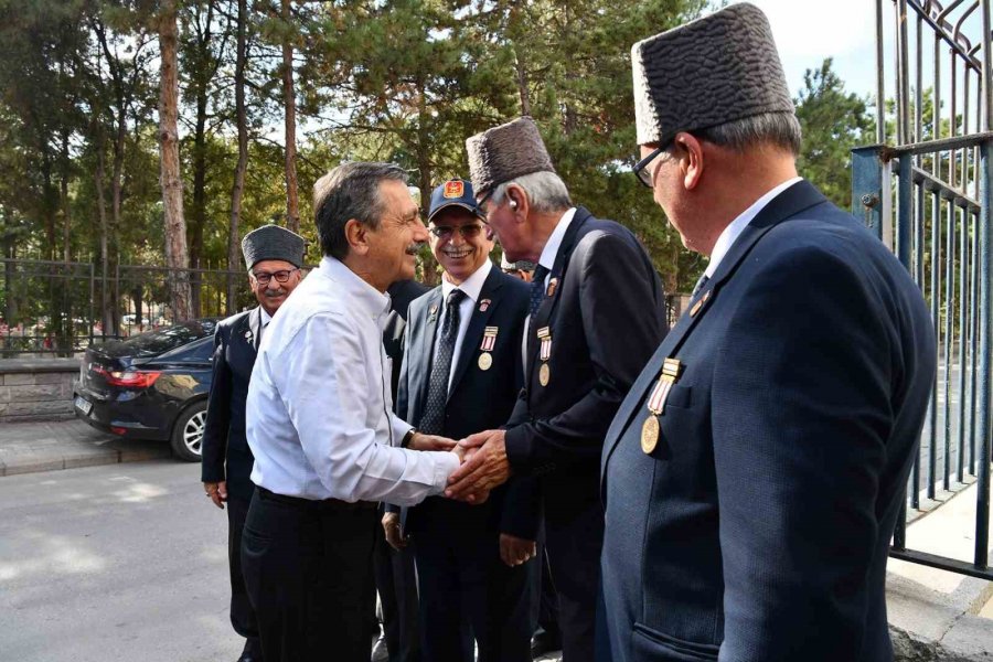 Başkan Ataç’tan Gazilere Ziyaret