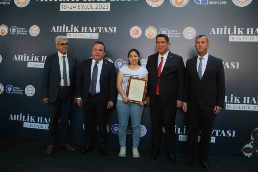 Antalya’da 36. Ahilik Haftası Törenle Kutlandı