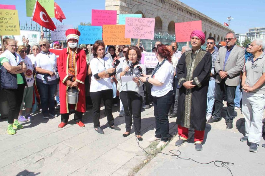 Beyşehir’de Göl İçin Kadınlar Dayanışması