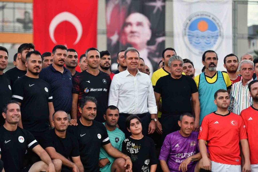 Mersin Büyükşehir Belediyesi 2. Birimler Arası Futbol Turnuvası Başladı