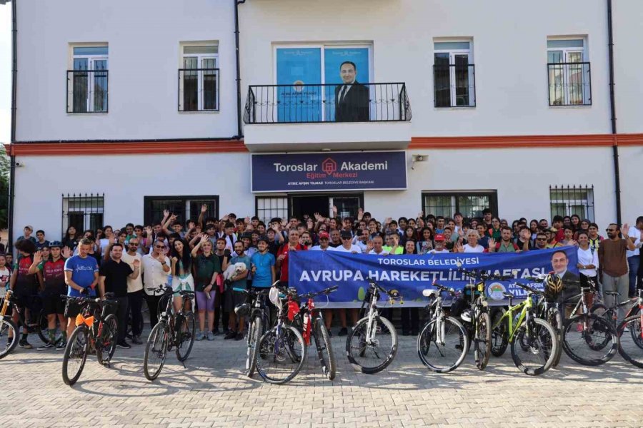 Toroslar’da Bisikletli Sürüş Ve Arabasız Gün Etkinliği Yapıldı