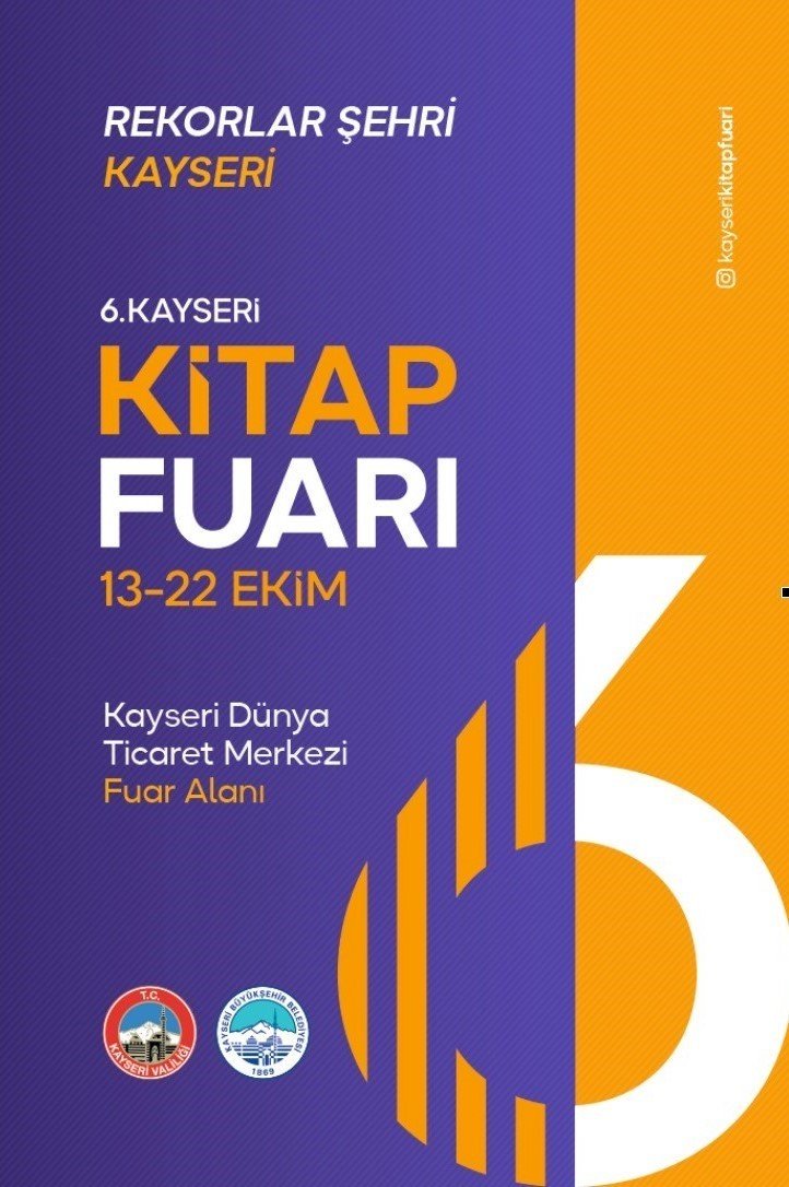 Kitapsever Şehir Kayseri’de Büyükşehirin 6. Kitap Fuarı Başlıyor