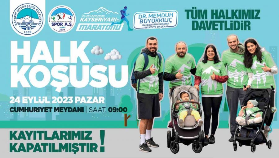 Büyükşehir İle Uluslararası Kayseri Yarı Maratonu Başlıyor