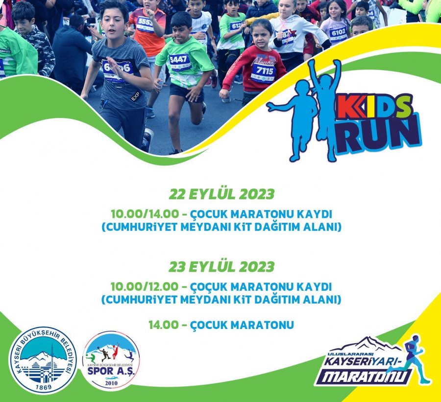 Büyükşehir İle Uluslararası Kayseri Yarı Maratonu Başlıyor