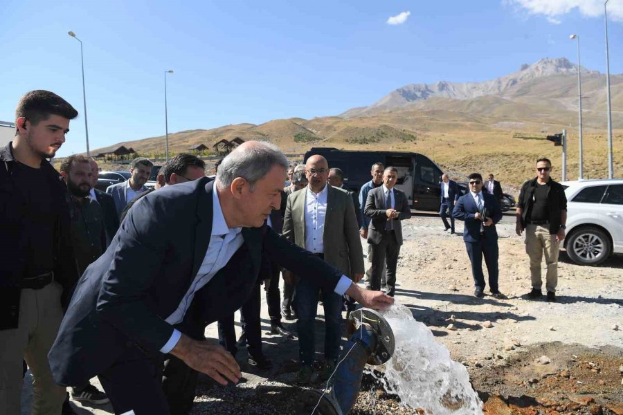 Kayseri Protokolünün Erciyes’te Jeotermal Sevinci: "hayallerimize Kavuştuk, Sıcak Suyu Bulduk"