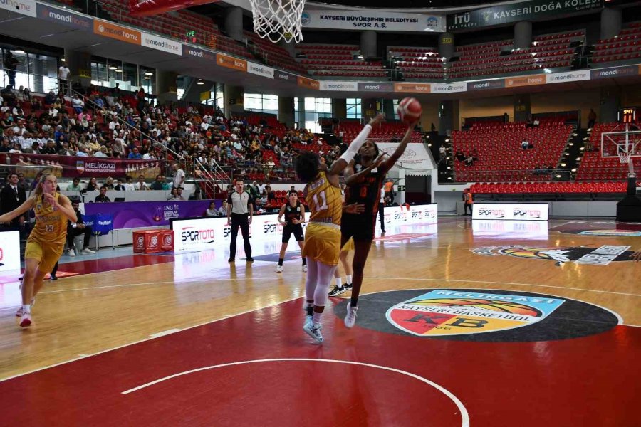 Tkbl: Melikgazi Kayseri Basketbol: 80- İlkem Yapı Tarsusspor: 59