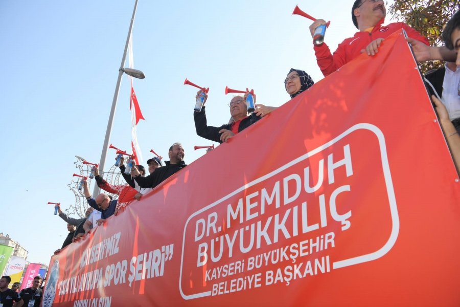 Uluslararası Kayseri Yarı Maratonu Yapıldı