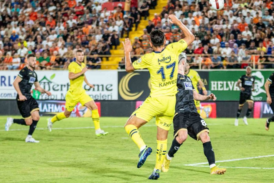 Trendyol Süper Lig: Corendon Alanyaspor: 0 - Fenerbahçe: 1 (maç Sonucu)