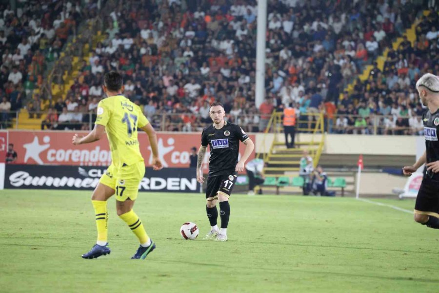 Trendyol Süper Lig: Corendon Alanyaspor: 0 - Fenerbahçe: 1 (maç Sonucu)