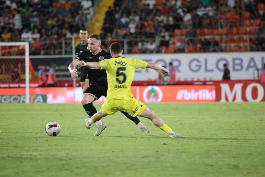 Trendyol Süper Lig: Corendon Alanyaspor: 0 - Fenerbahçe: 1 (maç Sonucu)