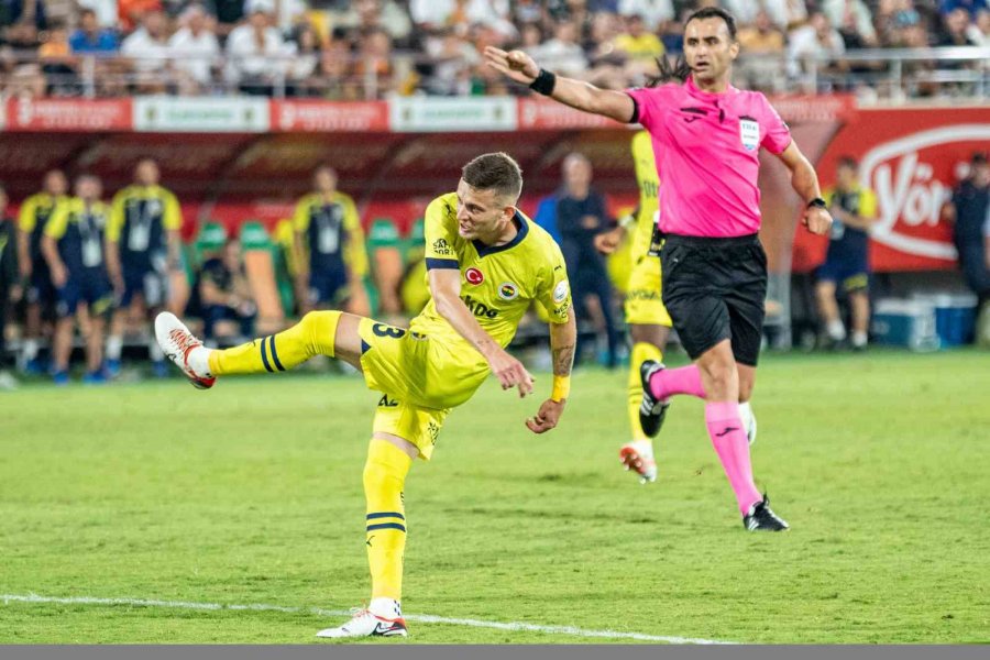 Trendyol Süper Lig: Corendon Alanyaspor: 0 - Fenerbahçe: 1 (maç Sonucu)