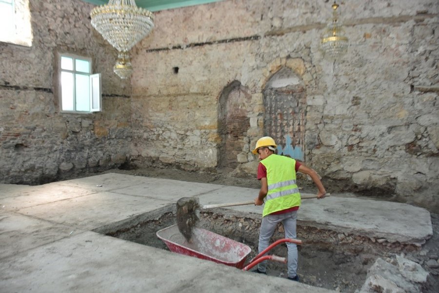 İnönü’deki Şeyh Kuddusi Cami’nin 2’inci Etap Restore Çalışmaları Başladı