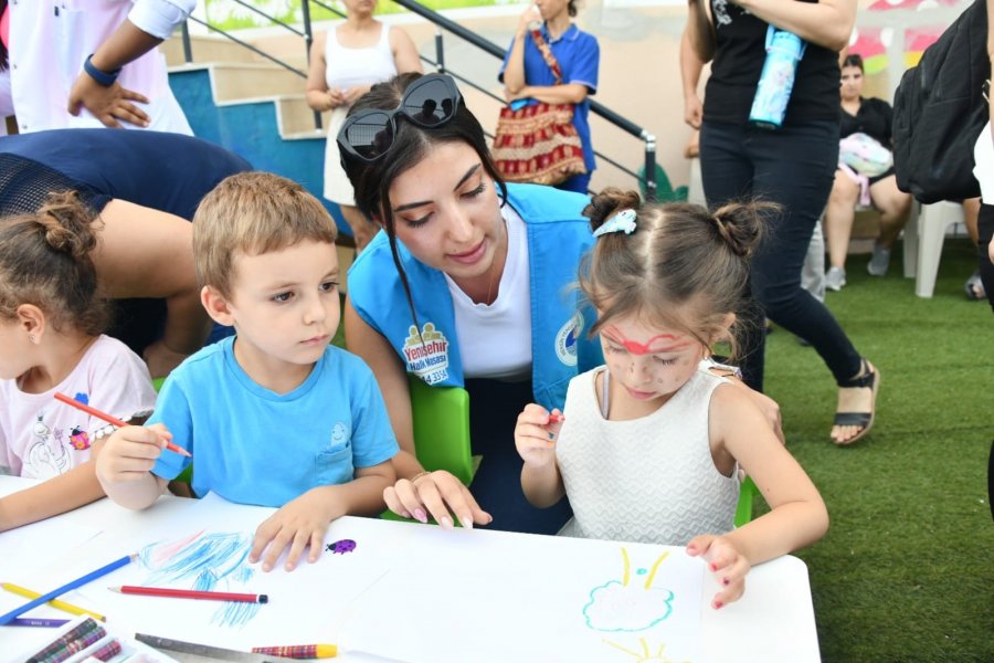 Yenişehir Belediyesi Ekipleri Hatay’da Çocuklarla Buluştu