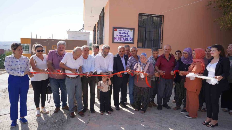 Tarsus Belediyesinden 6 Köye Sosyal Tesis