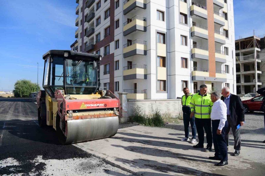 Büyükşehir’den 15 Bin Ton Sıcak Asfaltın Kullanılacağı 40 Milyon Tl’lik Yeni Yol