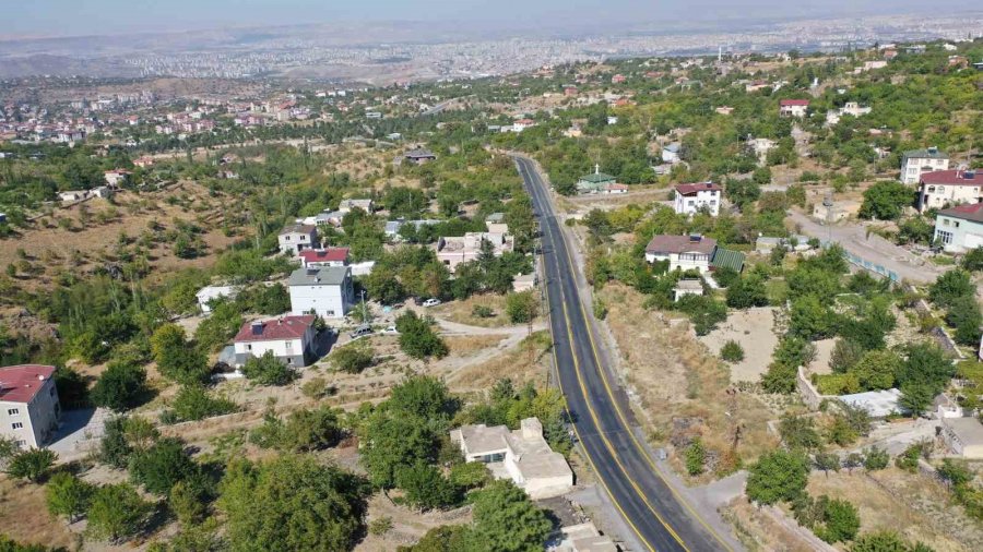 500 Milyonluk Erciyes Yolu’nda Çalışmalar Sürüyor