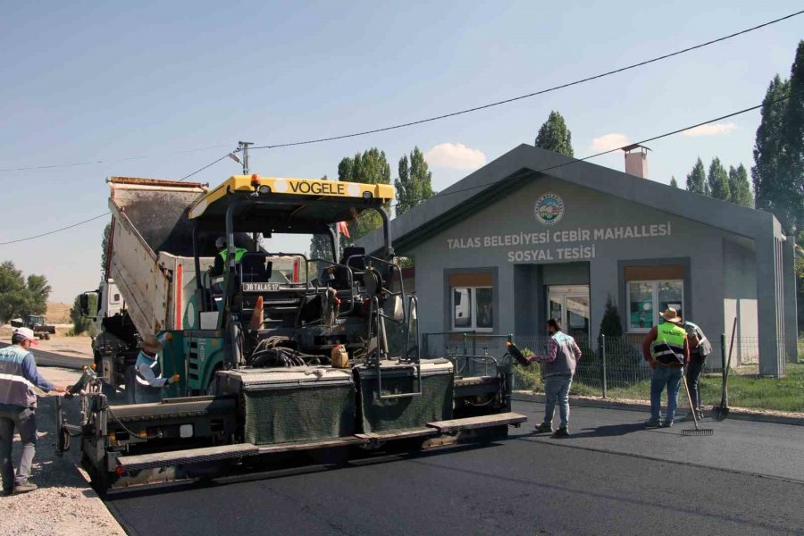 Talas Cebir’de Kapsamlı Asfalt Çalışması