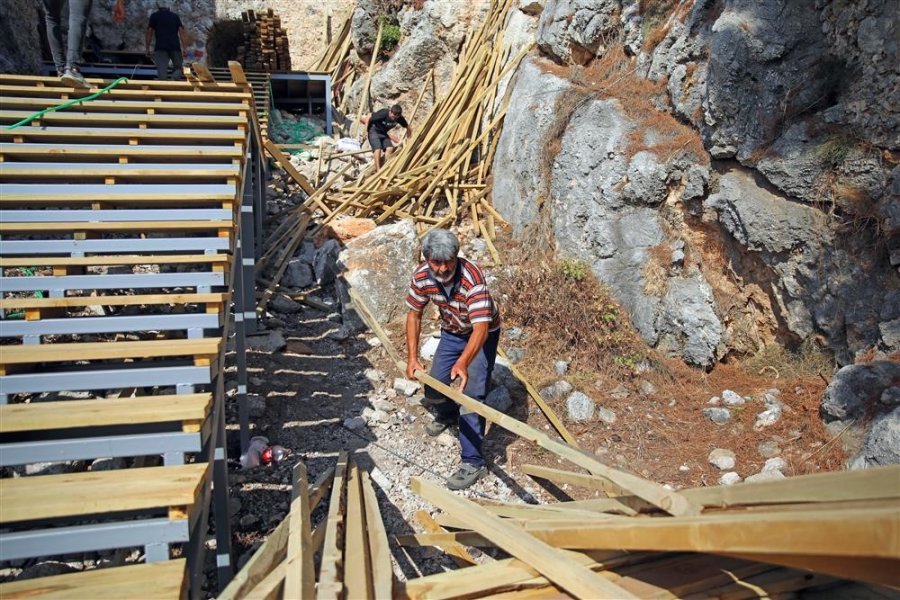 Alanya Kalesi Yayalaştırma Projesi’nin Son Etabına Gelindi