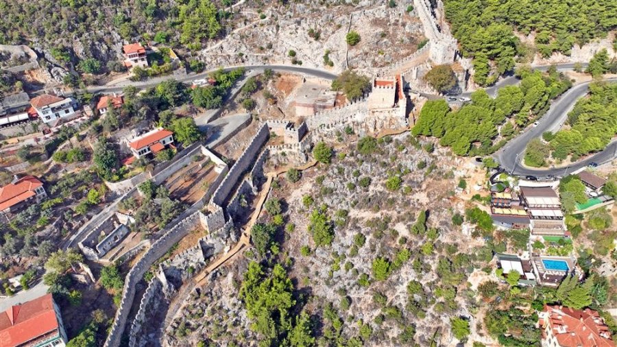 Alanya Kalesi Yayalaştırma Projesi’nin Son Etabına Gelindi