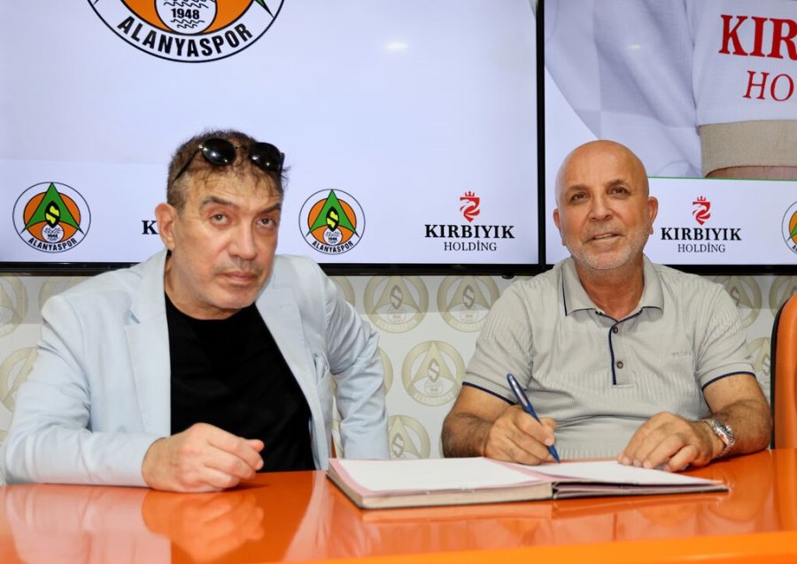 Alanyaspor’un Forma Kol Sponsoru Kırbıyık Holding Oldu