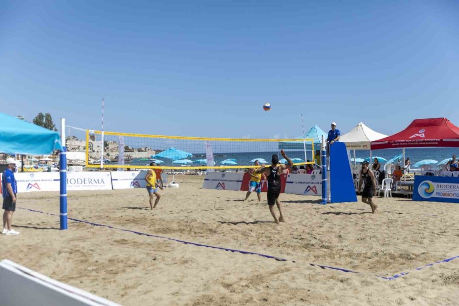 Probeach Tour Plaj Voleybolu Mersin Etabı, Kızkalesi’nde Başladı