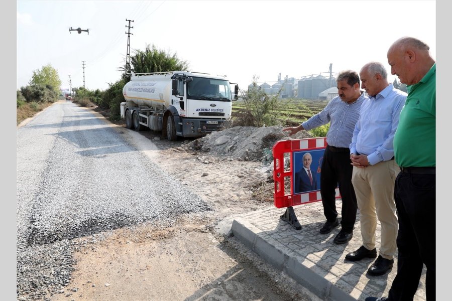 Başkan Gültak: “akdeniz’de Soğuk Asfaltı Olmayan Bahçe Yolu Kalmayacak”