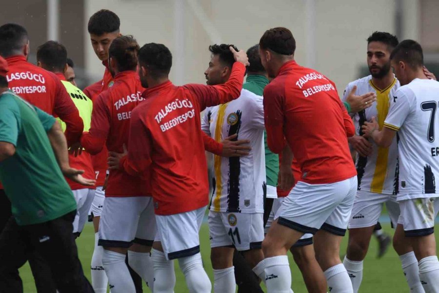 Tff 3.lig 1.grup: Talasgücü Belediyespor: 2-gümüşhanespor: 1