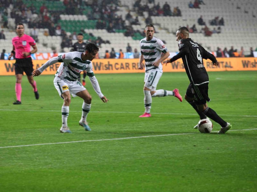 Trendyol Süper Lig: Konyaspor: 0 - Beşiktaş: 2 (maç Sonucu)