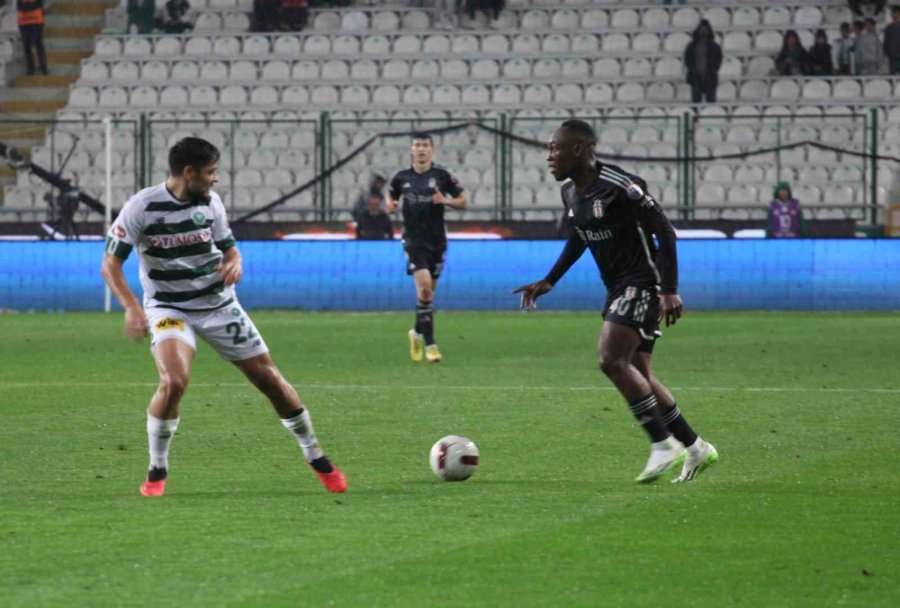 Trendyol Süper Lig: Konyaspor: 0 - Beşiktaş: 2 (maç Sonucu)