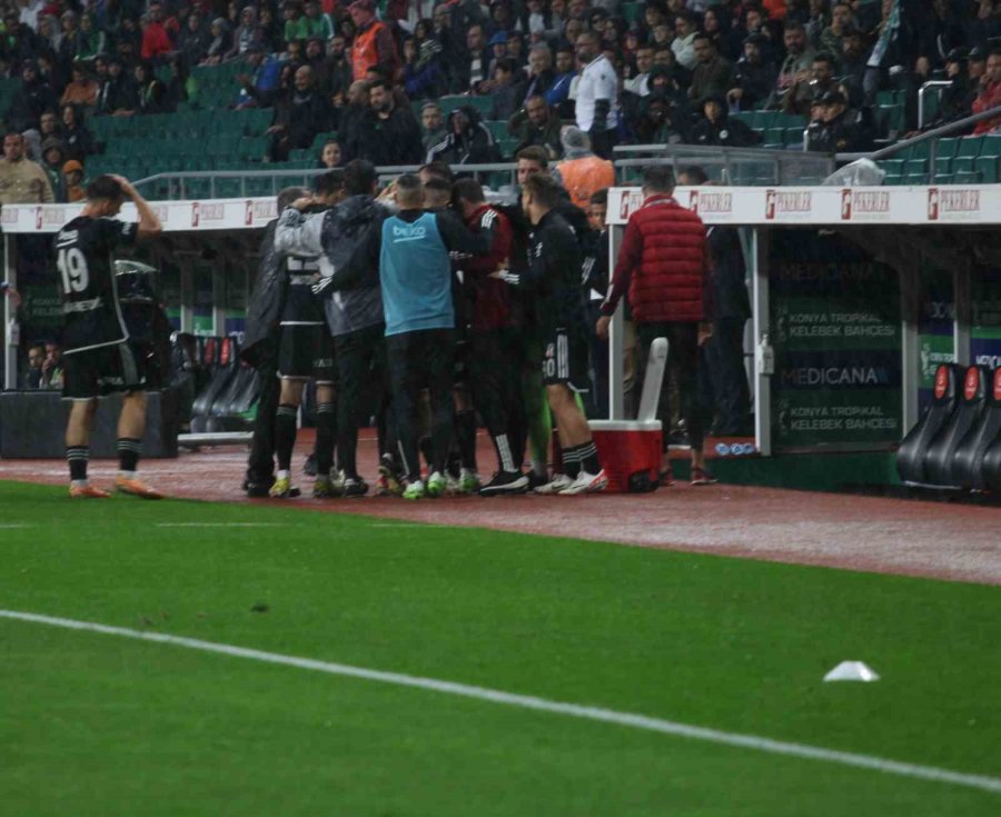 Trendyol Süper Lig: Konyaspor: 0 - Beşiktaş: 2 (maç Sonucu)