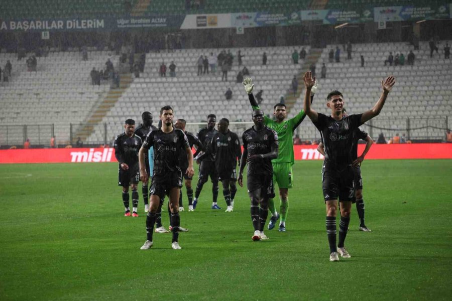 Trendyol Süper Lig: Konyaspor: 0 - Beşiktaş: 2 (maç Sonucu)