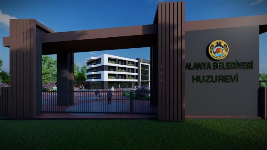 Alanya’da Yapılacak Yeni Huzurevi İçin İmzalar Atıldı