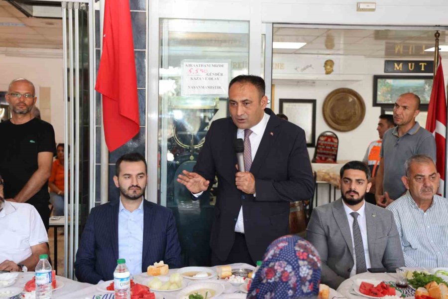 Başkan Yılmaz: "biz Toroslar Olarak Arka Mahalle Olarak Kabul Görmeyi Kabul Etmiyoruz"