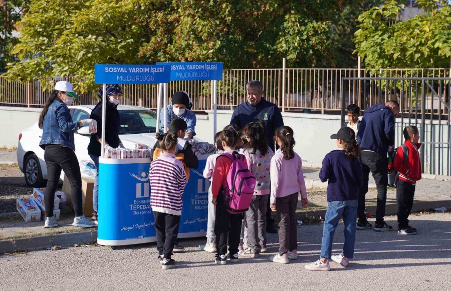 İlköğretim Öğrencilerine Beslenme Desteği Başladı